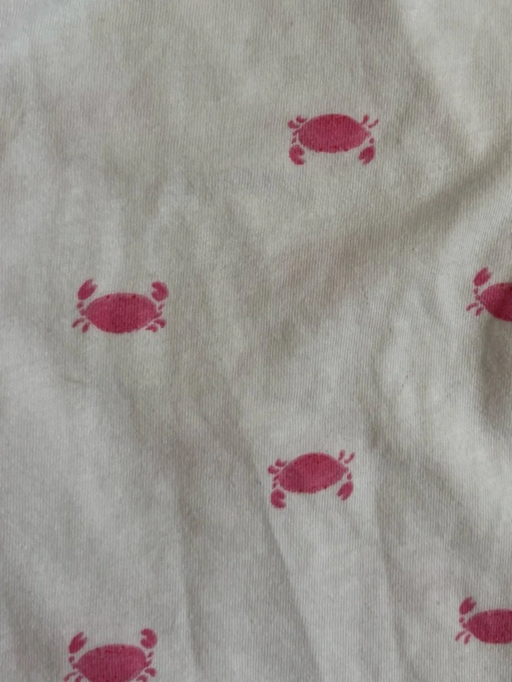 Carter's Girls’ White and Pink Crab Summer Set, Ruffle Tank & Biker Shorts - Picture 4 of 4